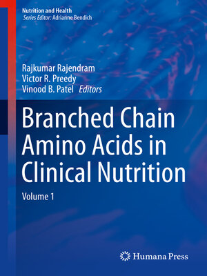 cover image of Branched Chain Amino Acids in Clinical Nutrition
